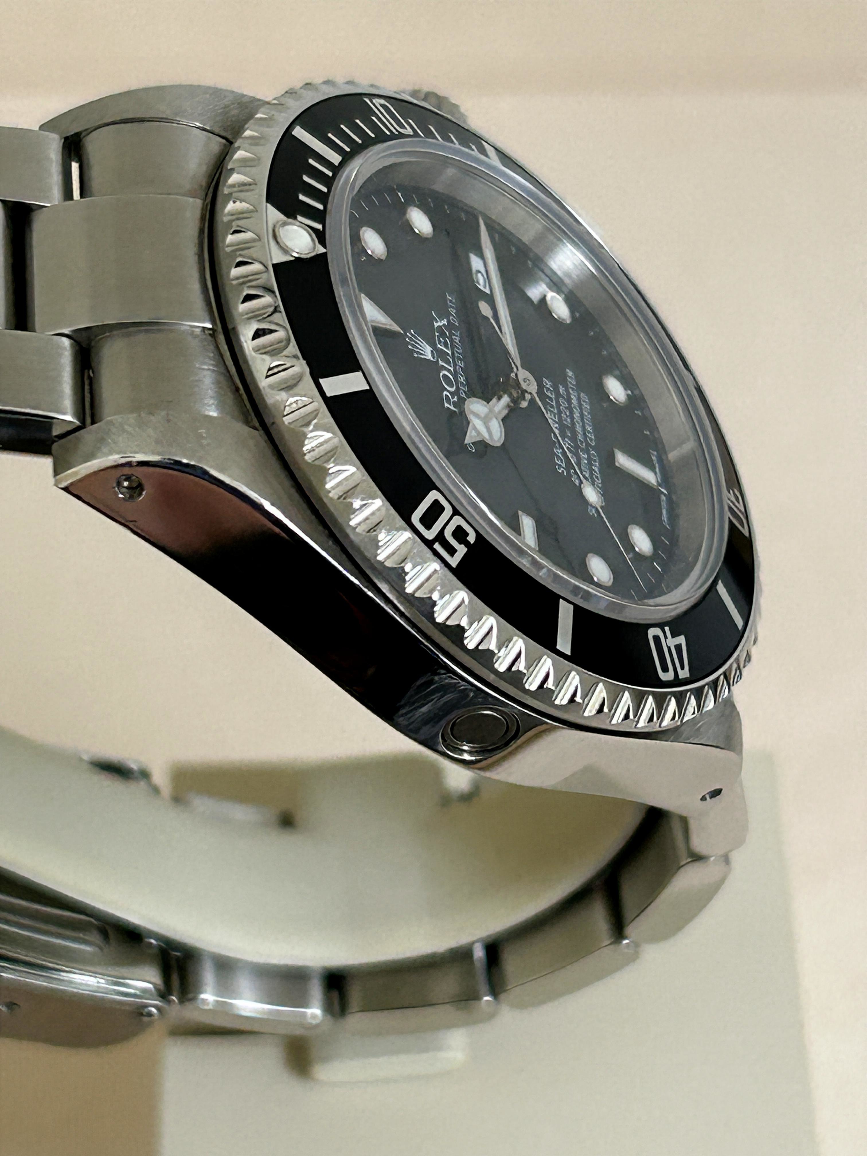 Rolex Sea-Dweller 16600 Série A — côté valve